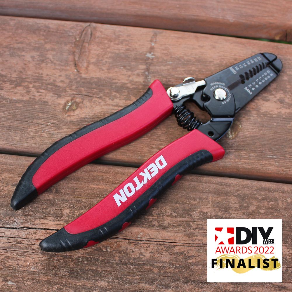 Dekton Automatic Wire Cable Cutter Set Stripper Crimping Crimper Plier Tool Pro