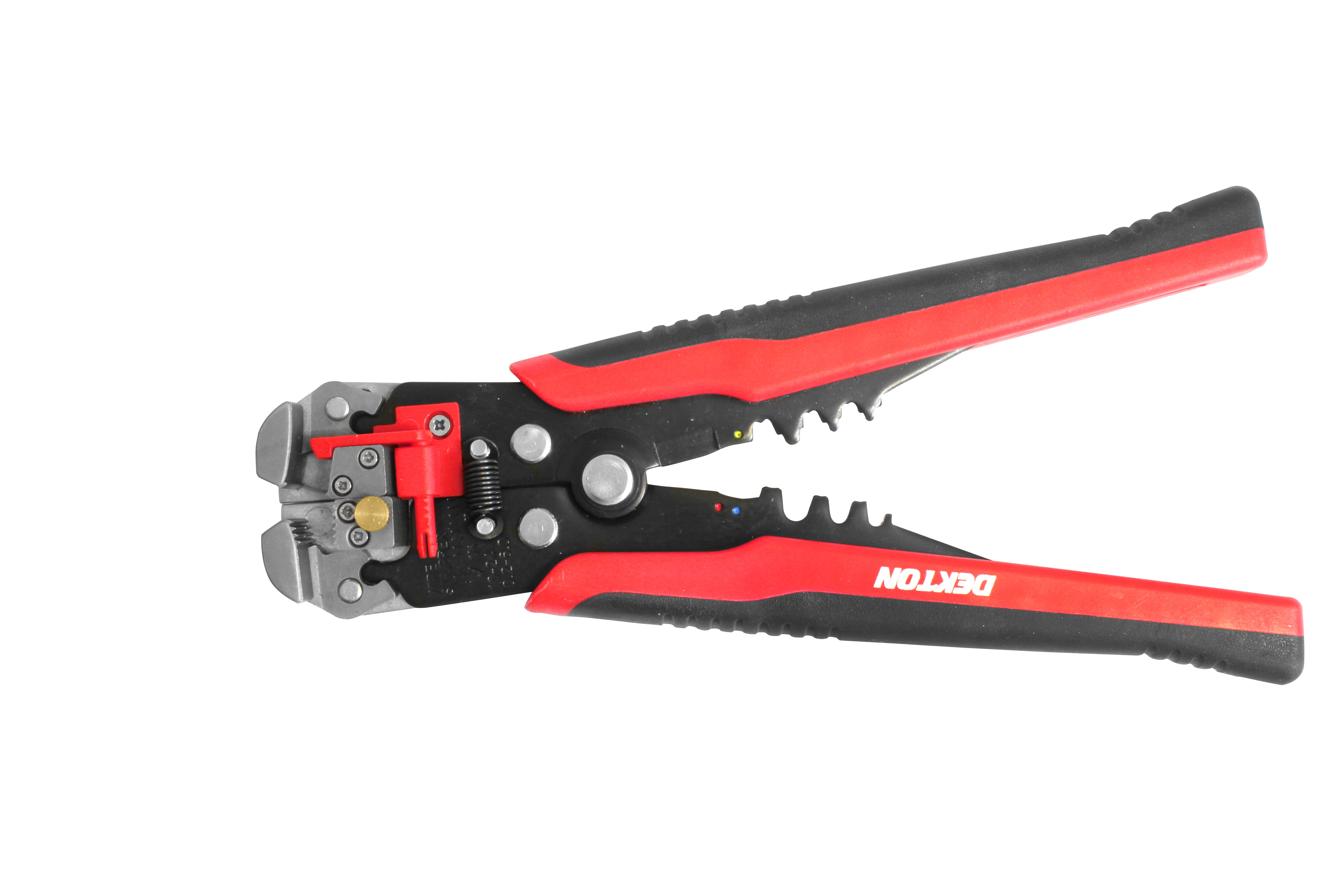 Dekton Pro Self-Adjustable Automatic Cable Wire Crimper Crimping Tool Stripper