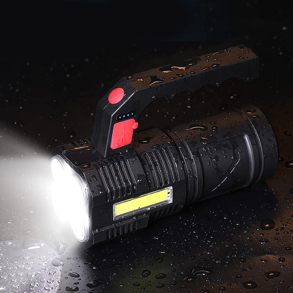 LED Torch Flashlight Super Bright Portable Lamp Rechargeable High Powered Camp