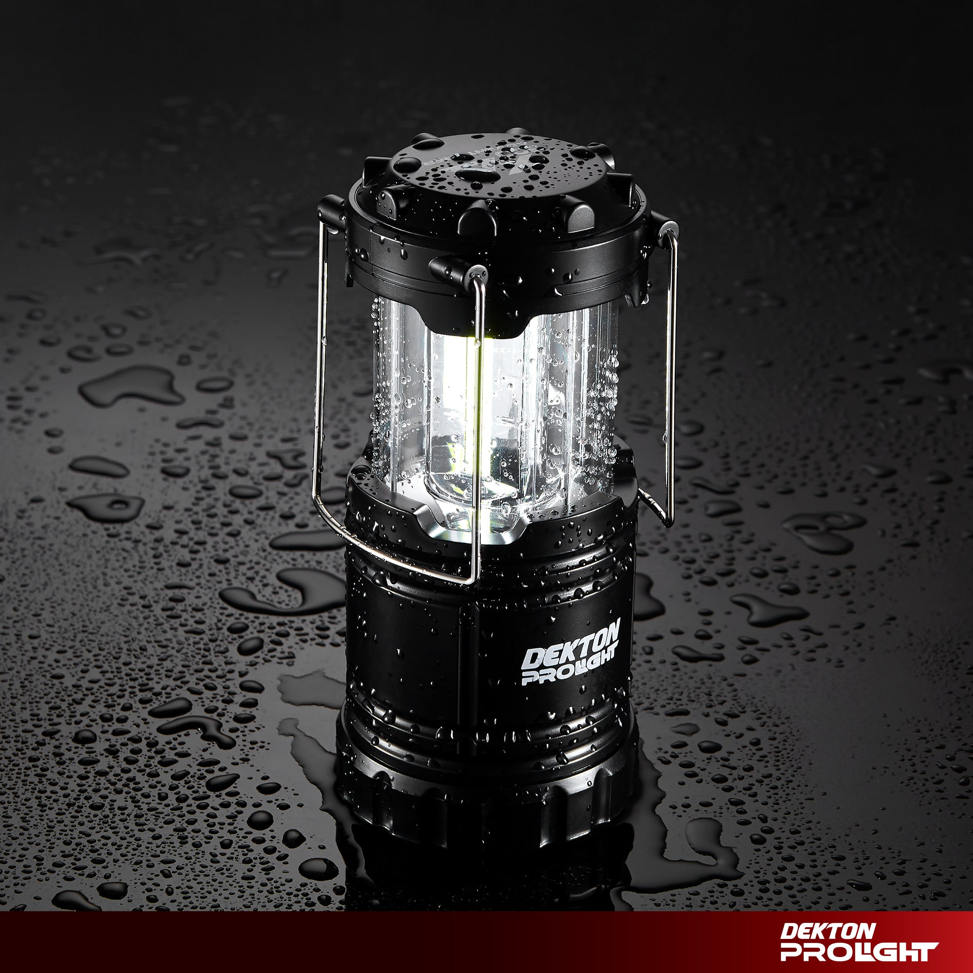 Dekton Pro Adventurer Camping XA LED Lantern 300 Lumens 50M Range & Batteries