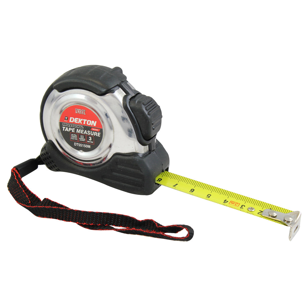 Dekton 3m/10ft Professional Measuring Tape (Metric)