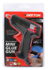 Dekton 10w Mini Hot Melt Glue Gun With Sticks Brass Anti Drip Nozzle DIY Arts