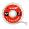 Dekton Solder Soldering Remover 2.5mm x 1.5metre Desoldering Braid Wick