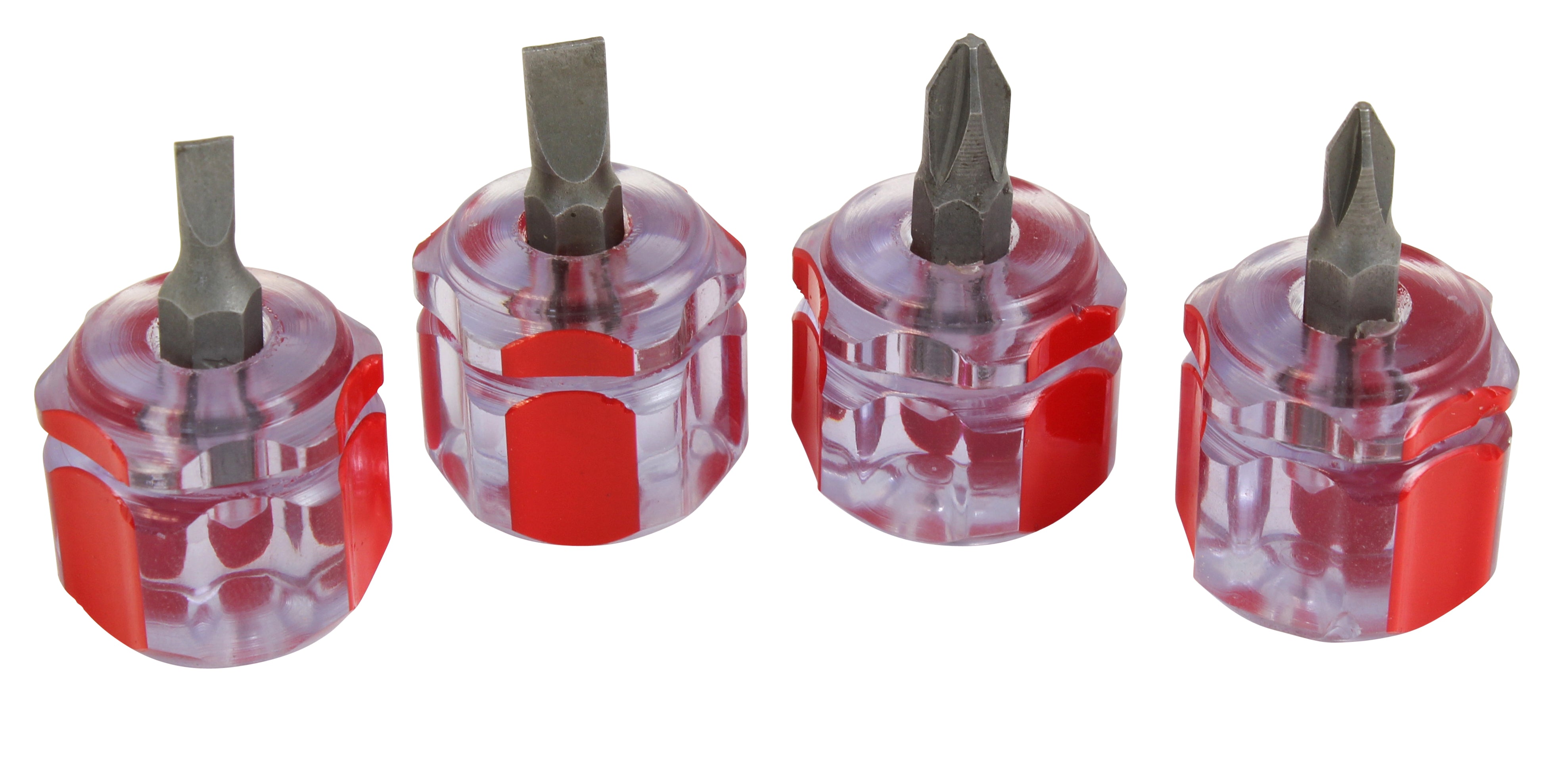 Dekton 4 Piece Mini Stubby Screwdriver Set