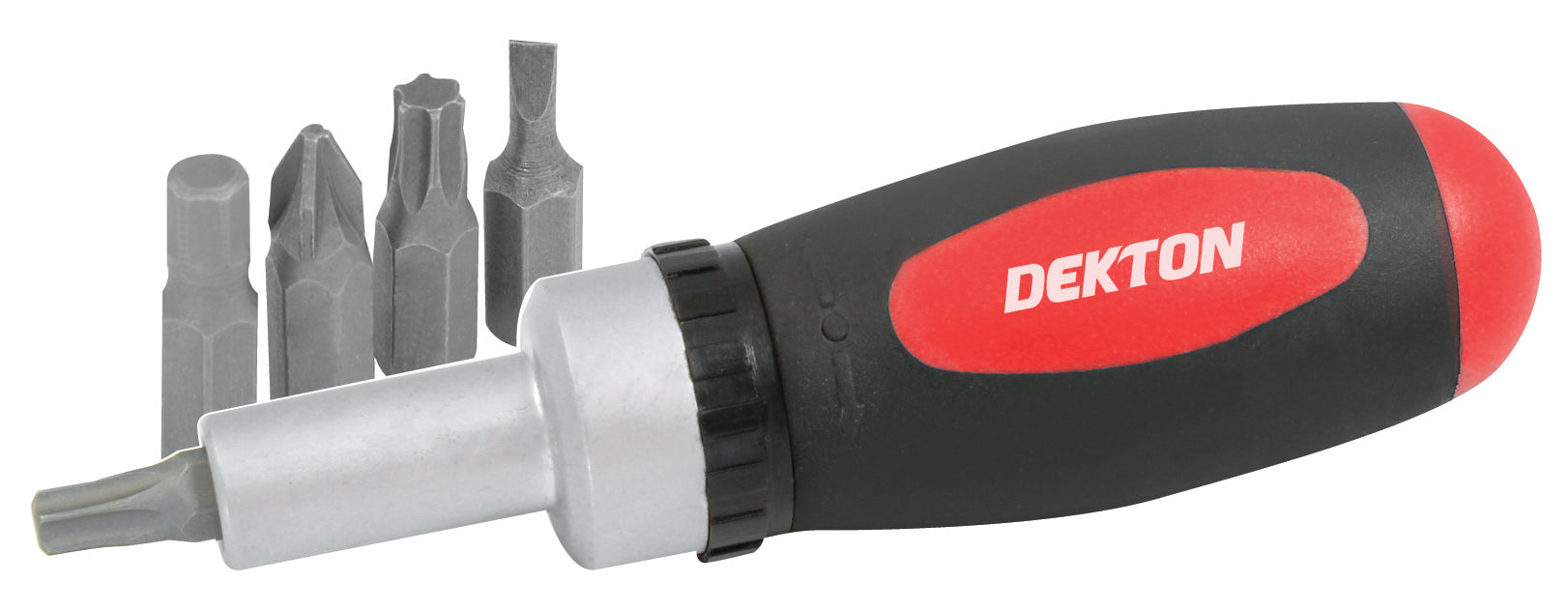 Dekton 38pc Stubby Ratchet Screwdriver And Bit Set