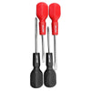 Dekton 4pc Cabinet Handle Screwdriver Set Extra Torque Flat Phillips DIY Tool