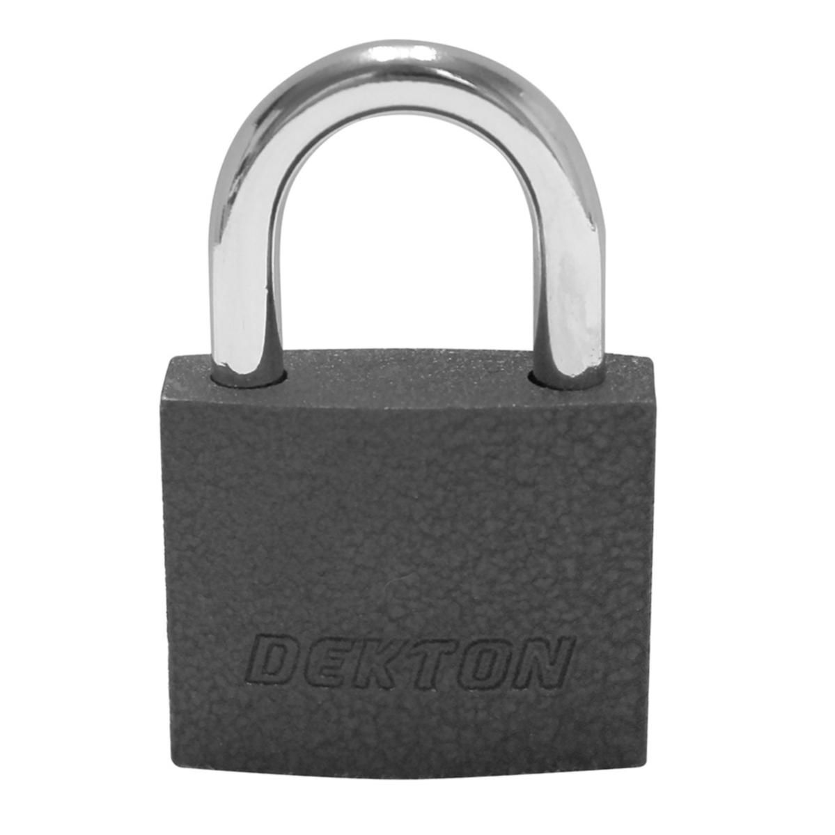 2 PACK Dekton Heavy Duty High Security Waterproof Iron Shed Shackle Padlock 40mm