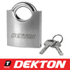 Dekton Heavy Duty Steel Outdoor Security Shed Gate Closed Shackle Padlock 40mm