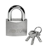 Dekton Snap Shut Hardened Steel Shackle High Security Padlock with 3 Keys 50mm