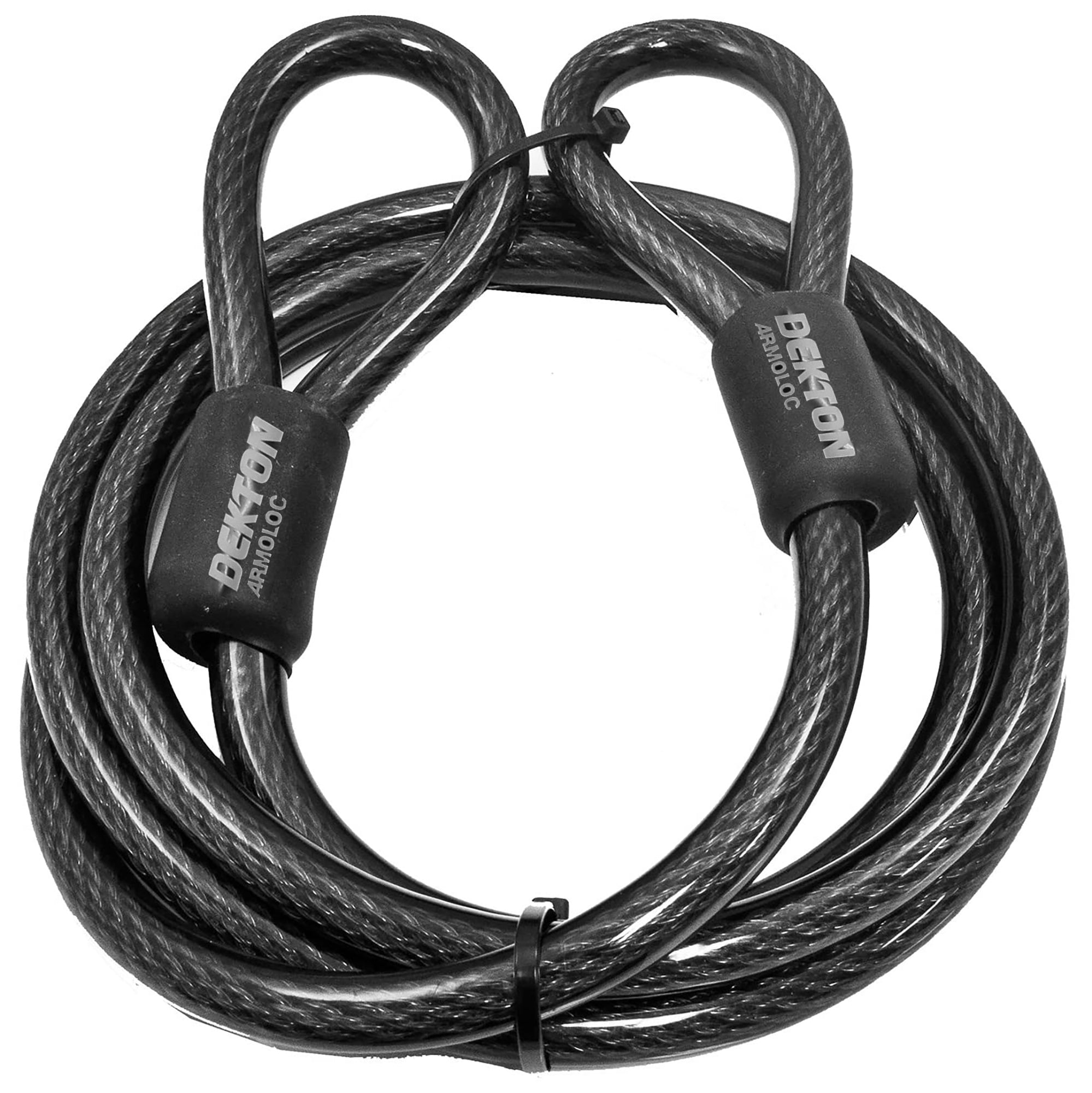 Dekton Steel Cable High Security Multi-Function Flexible Bicycle 10mm 4.6m/1.8m