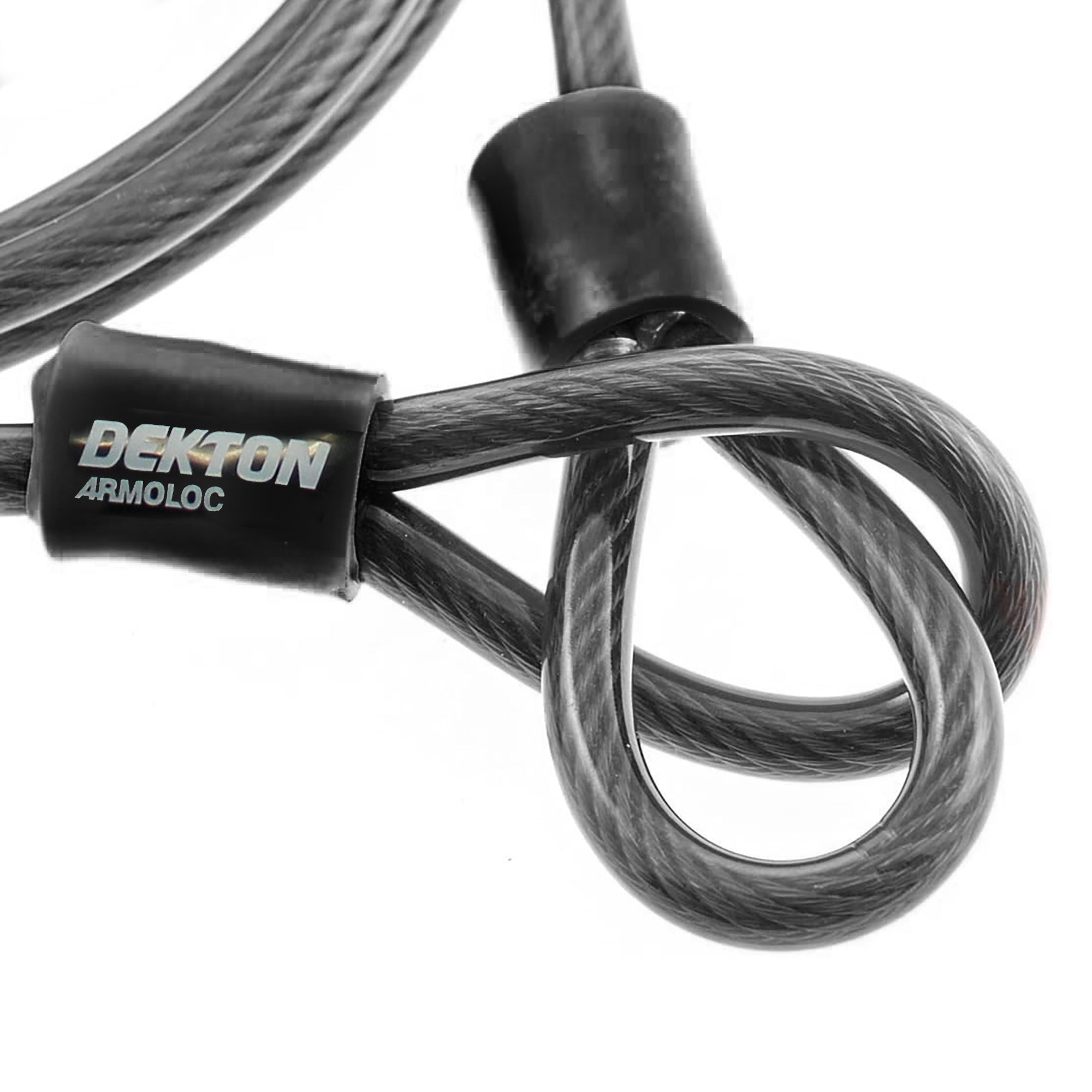Dekton Steel Cable High Security Multi-Function Flexible Bicycle 10mm 4.6m/1.8m