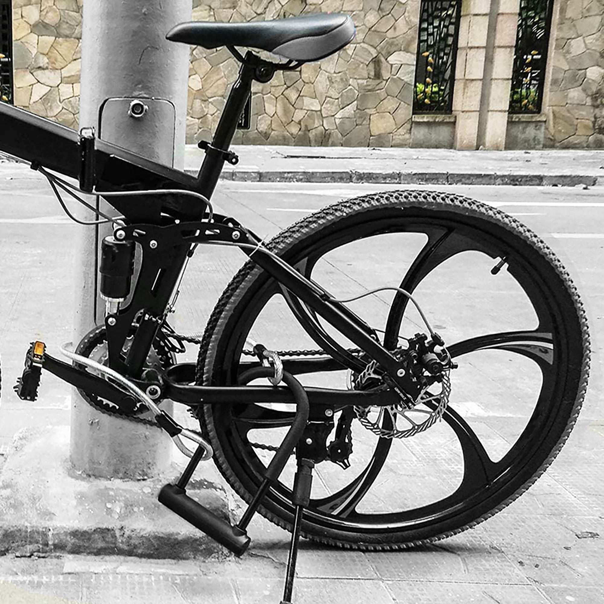 Dekton Steel Cable High Security Multi-Function Flexible Bicycle 10mm 4.6m/1.8m