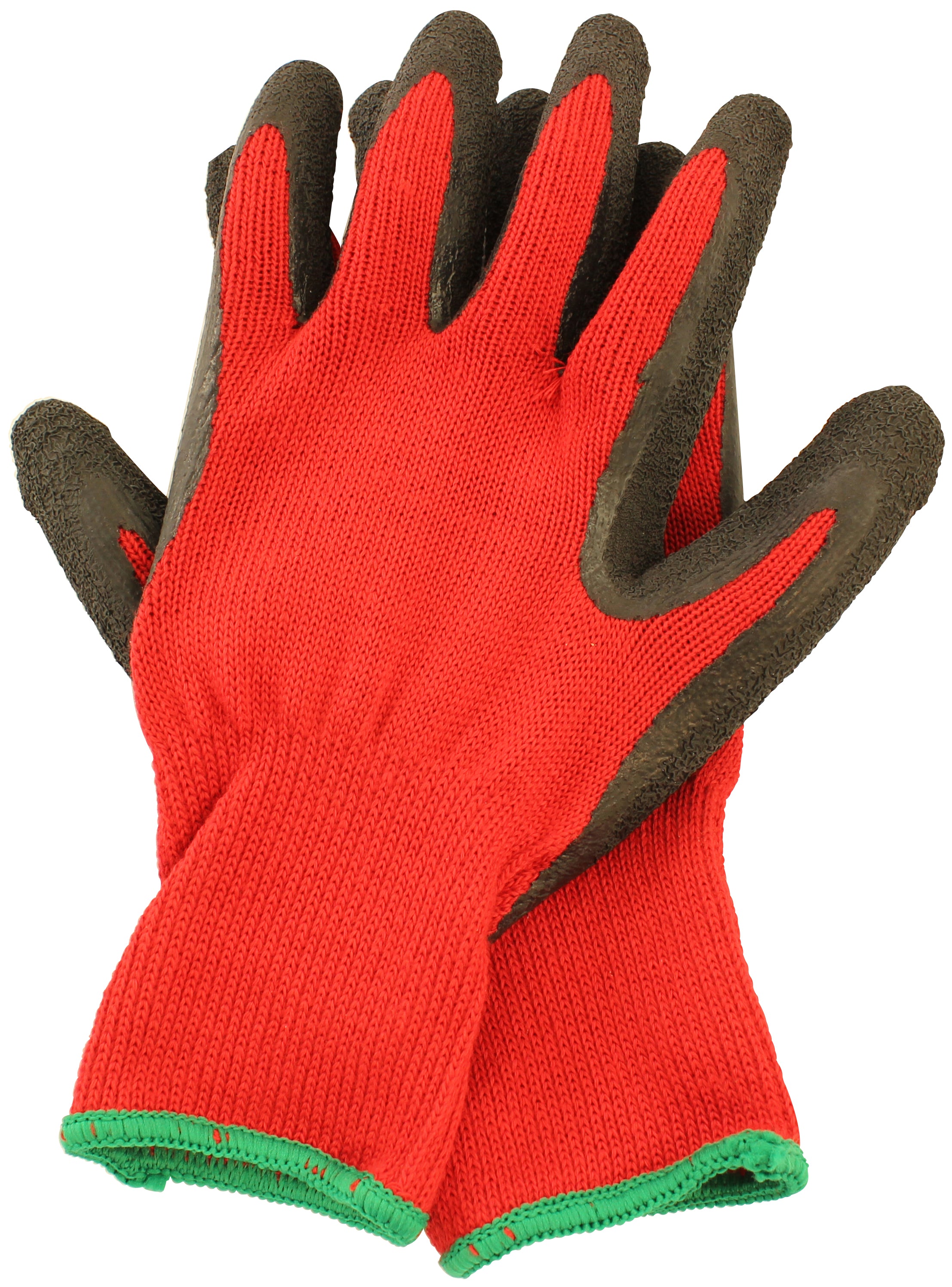 Dekton Ultra Grip Working Gloves Black/Red Nitrile 8/M For Diy, Tradesmen