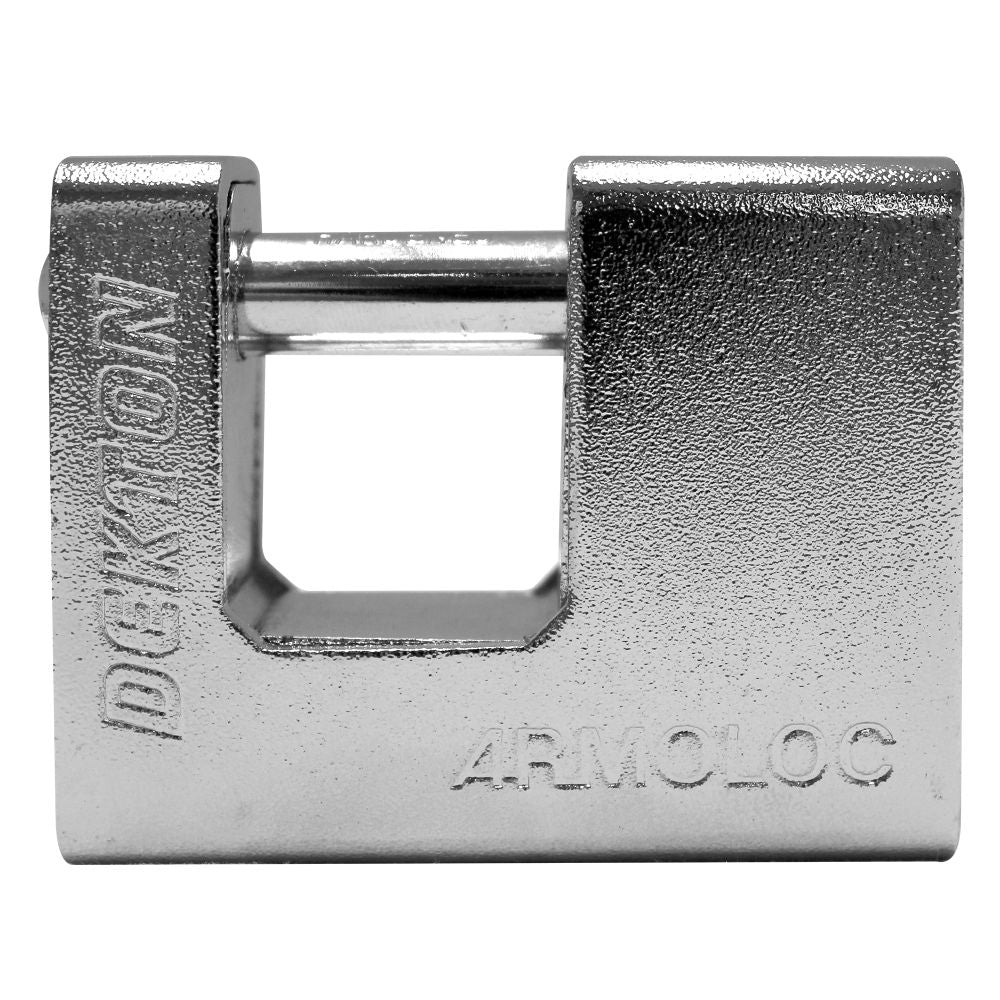 Armoured Steel Shackle Padlock From Dekton 3 Keys High Security 7* 80mm Lock