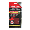 Dekton 1/3 Sanding Pads Rectangular Sheets 40 60 80 120 Grit 93 x 185mm