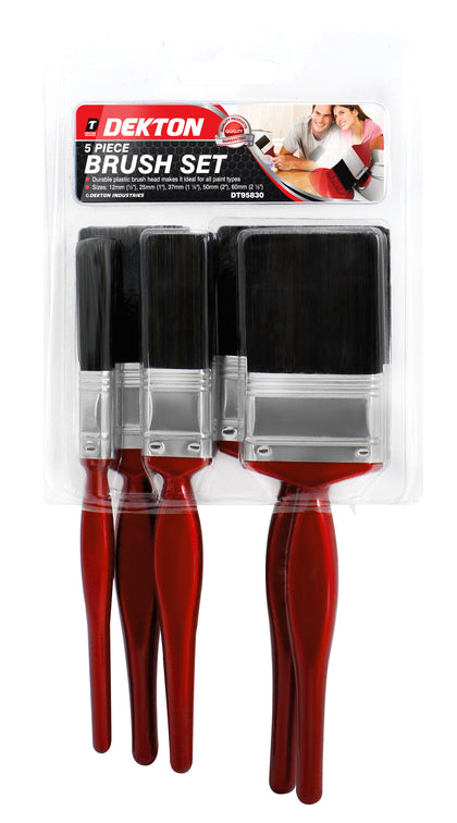 Dekton 5 Piece Brush Set