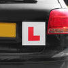 2x Magnetic L Or P Plates Learner Driver Durable Flexible Pass Learner Vehicle