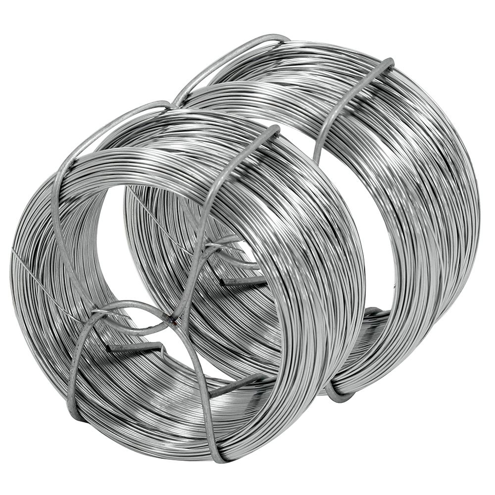 Dekton Galvanized Garden Gardening Wire Heavy Duty Rust Proof Plant Tie 50m 25m