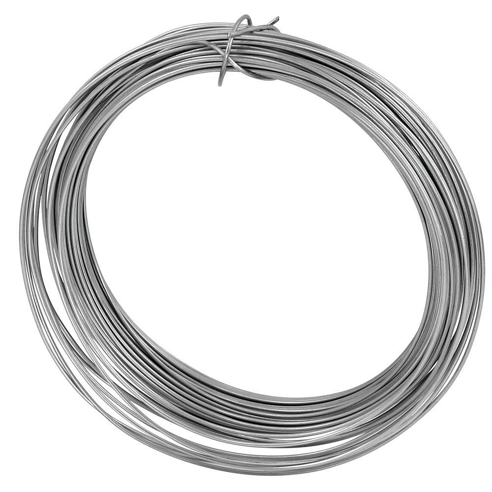 Dekton Galvanized Garden Gardening Wire Heavy Duty Rust Proof Plant Tie 50m 25m