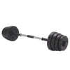 Deluxe 30Kg Dumbbells Pair of Weights Barbell/Dumbells Body Building Set Gym Kit