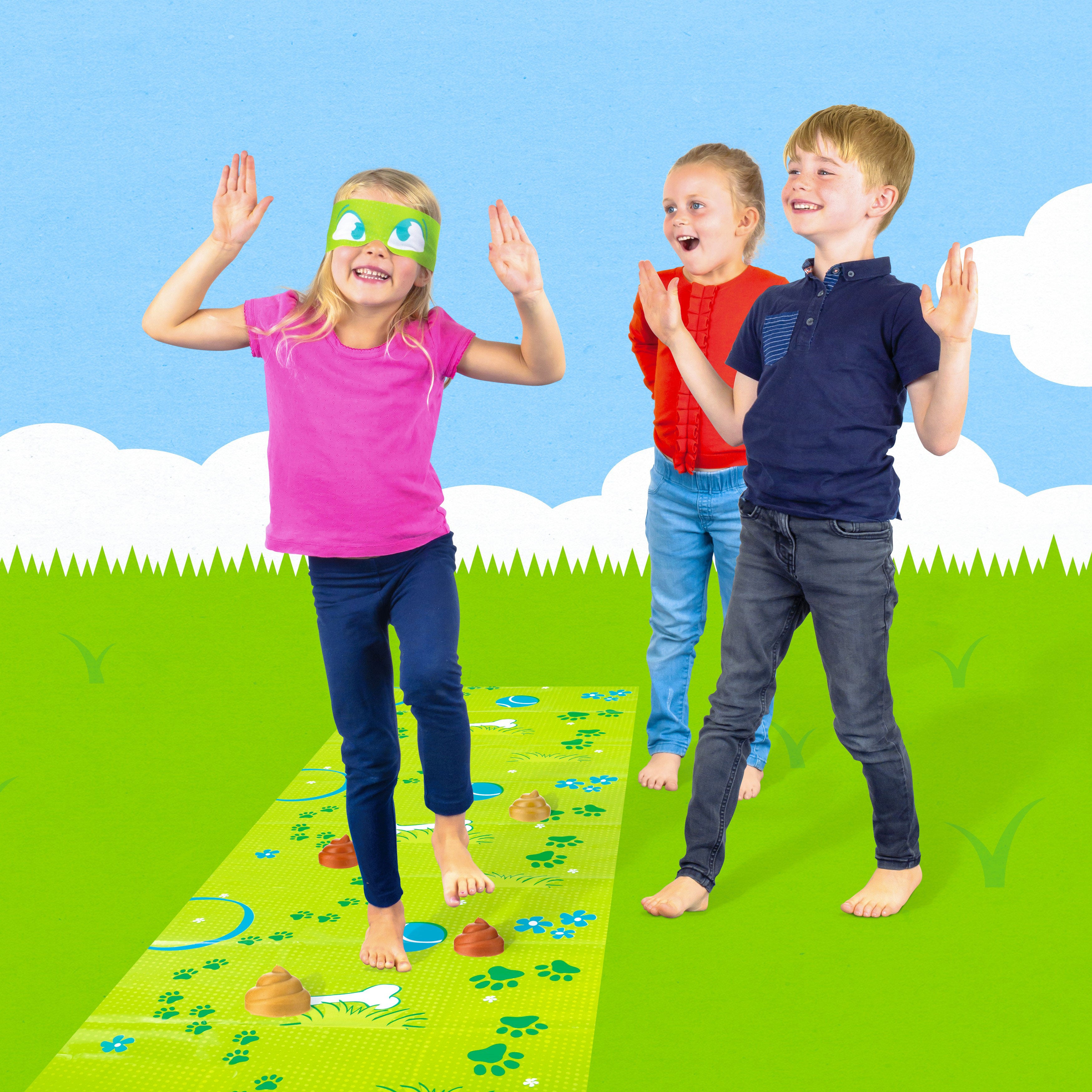 Do Not Step In It Dodge the Doo Doo Poo Game with Dog Pooh Playing Mat Don't