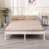 Solid Wooden Bed Frame|Pine Wood or White|Headboard|Includes Slats|Single|Double