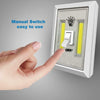 LED Light Switch with Batteries Under Cabinet Shelf Closet Nightlight Kitchen