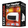 Lloytron 2000W 2Kw Upright/Flat Fan Heater Winter Warm 2 Heat setting Cool Blow