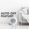 2000W Portable Electric Fan Heater Dual Temperature Adjustable Thermostat Home