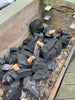 Natural Wood Wool Firelighters Flame Lighting Fires in Pizza Oven BBQ Barbecue