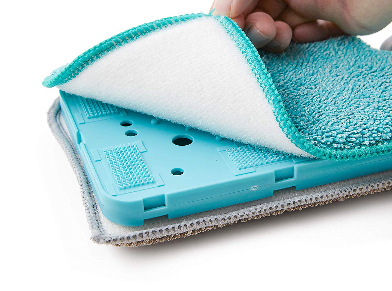 Replacement Pads for Vivo Flexible Spray Mop with Extendable Head