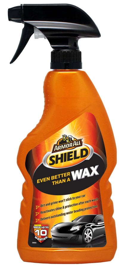 Armor All Shield Wax Even Better Than Wax Shine Cars Boats Van Trigger 500ml