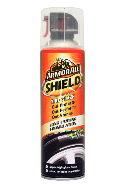 ArmorAll Shield Showroom High Gloss Finish Car Tyre Shine Tire Glaze Spray 500ml