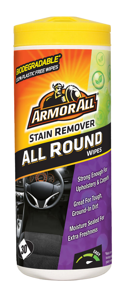 ArmorAll Car Van Interior All Round Upholstery Carpet Stain Remover Wipes Clean