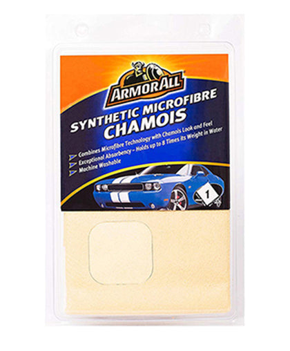 Armor All Synthetic Microfibre Chamois 480mm X 580mm Absorbent Automotive Home