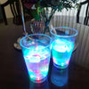 LED Light Up Drinking Glass Tumbler Party Drink Cup Fun Xmas Gift Novelty 340ML