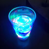 LED Light Up Drinking Glass Tumbler Party Drink Cup Fun Xmas Gift Novelty 340ML