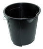 Kent 2 Gallons/10 Litre Black Plastic Bucket Home Garden Garage Car Cleaning