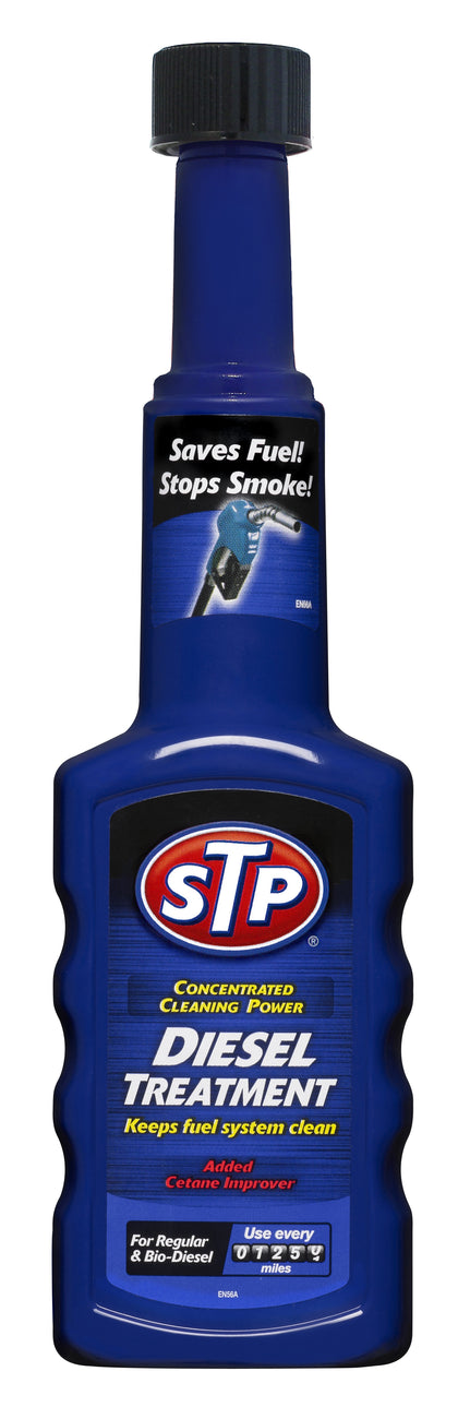 STP Diesel Fuel System Injector Treatment 200ml Reduces Smoke Restores Power