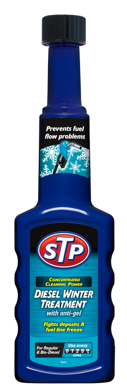 STP Diesel Winter Fuel Treatment Anti-Gel Prevents Fuel Line Freeze 200ml