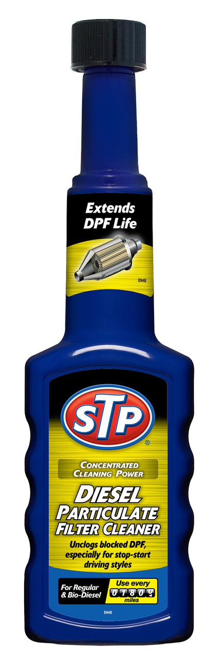 STP Diesel Particulate Filter Cleaner Unclogs Blocked DPF Fuel Additive 200ml