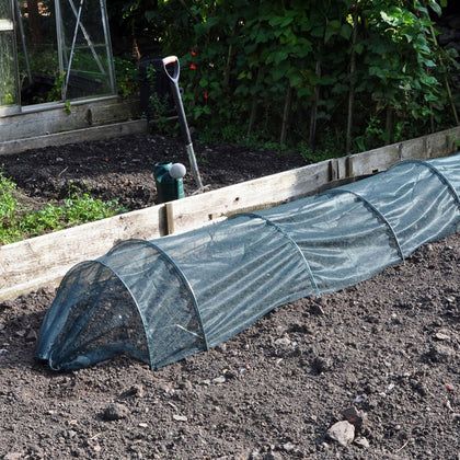 3m Net Grow Tunnel Stronger Plants Vegetable Garden Row Cover Protects Robust UK