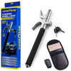 Goodyear Elite Heavy Duty Steering Wheel Lock with 2 Keys Plus RFID Car Fob