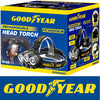 Goodyear Head Light Torch Lamp Headlamp Cree LED Rechargeable Flashlight 20000LM