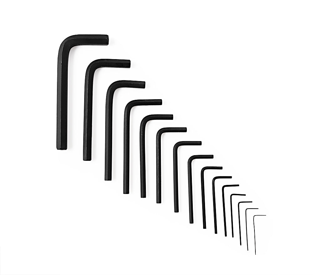 Goodyear 30 pc Metric & Imperial Hex Allen Key Long Set Kit Allan Alan Alen