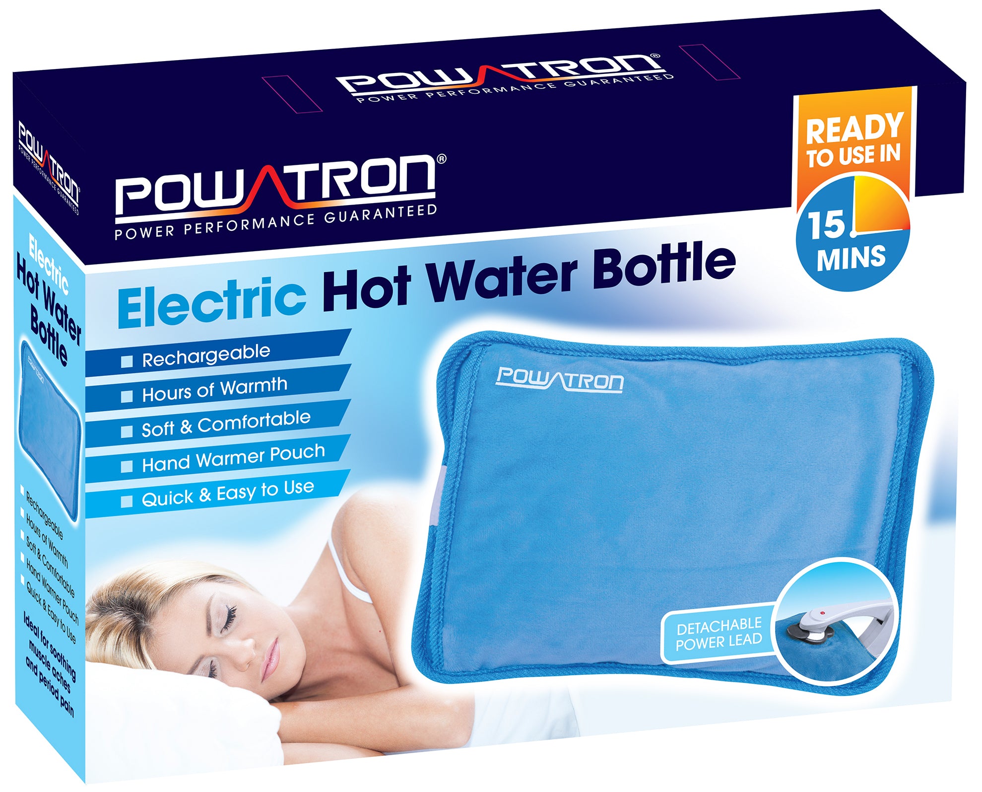 Happy Heat Electric Hot Water Bottle Rechargeable