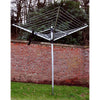 50M Super Lightweight Rotary Line Airer Dryer Washing Clothes Outdoor Free Cover