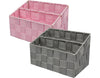 Heavy Duty Woven Fabric Storage Basket Hamper Box Home Decor Kitchen Room Tidy