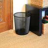 10'' Metal Mesh Black Wire Bin Rubbish Paper Waste Home Office Bedroom Sturdy
