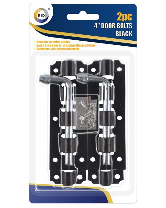 Heavy Duty Large Garden Gate Shed Sliding Door Loft Tower Bolt Latch Stopper UK